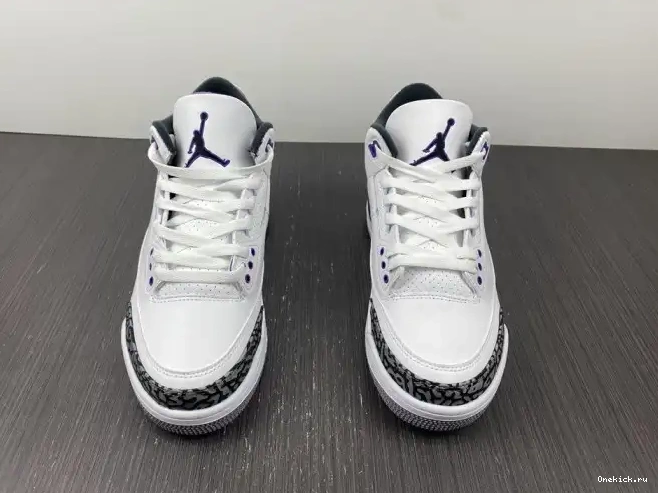 One Kick Air Iris' 3 'Dark Retro CT8532-105 Jordan 0517
